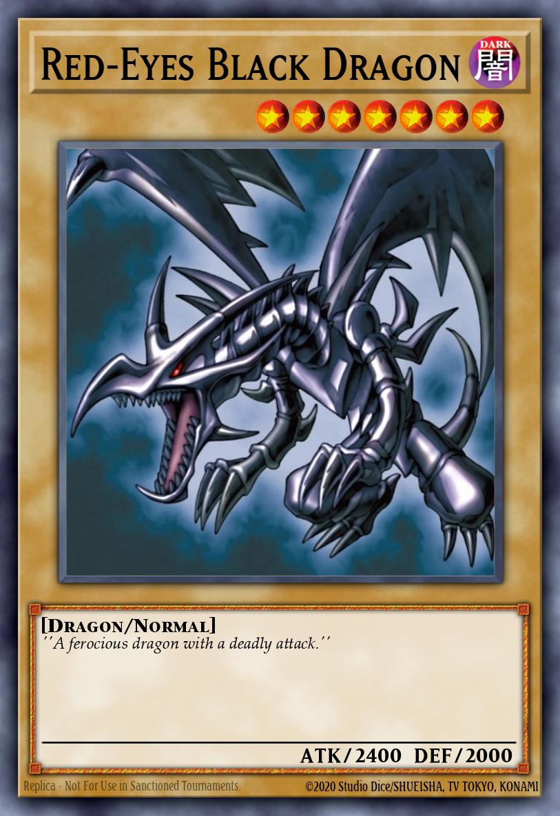 Dragão Negro de Olhos Vermelhos